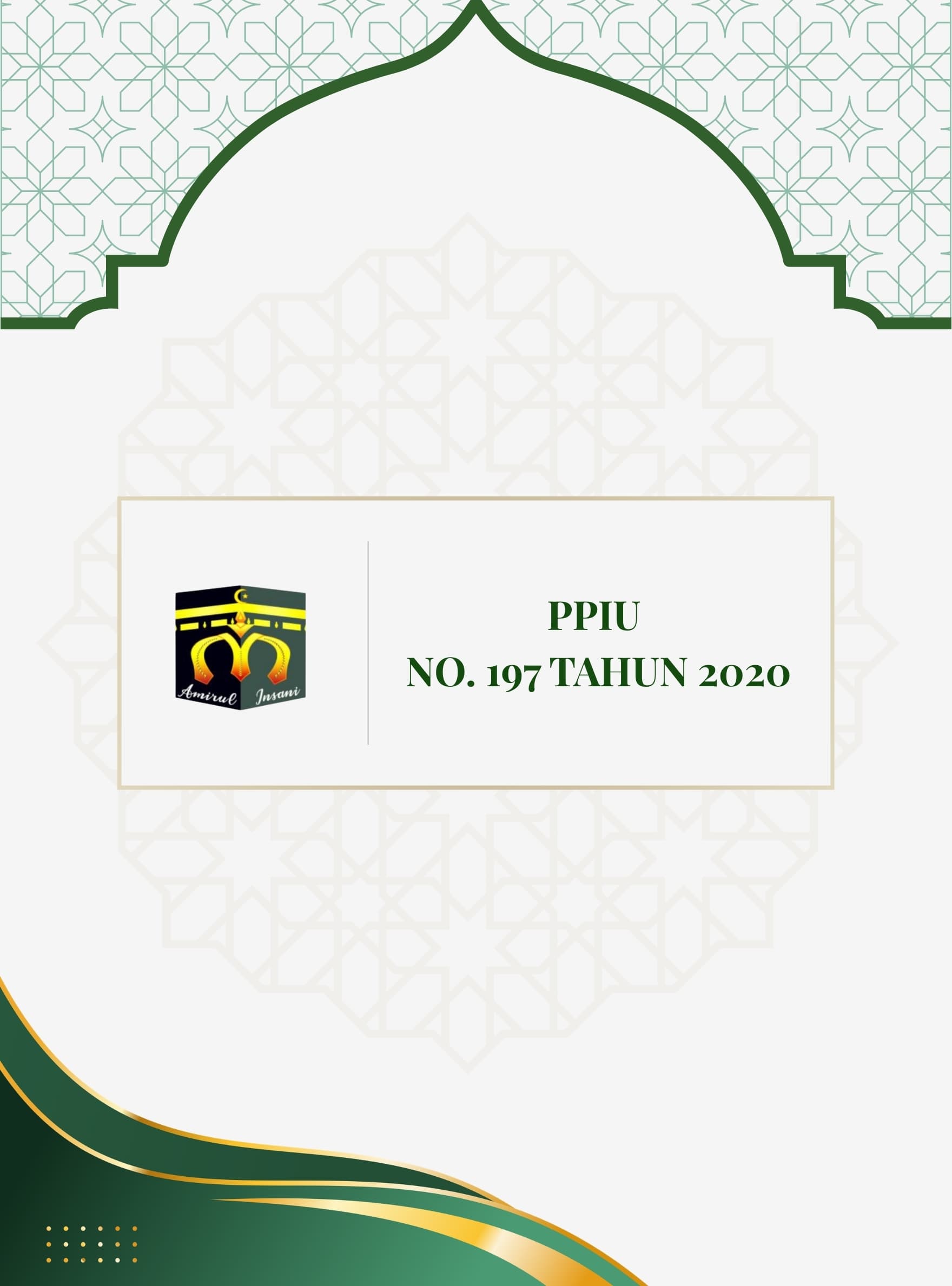 Izin PPIU (Penyelenggara Perjalanan Ibadah Umroh)